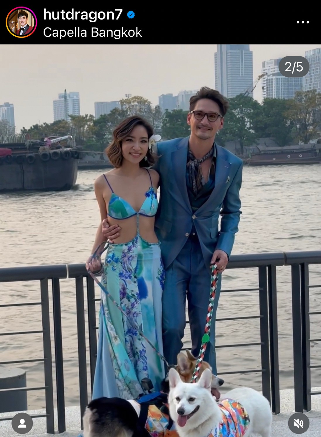 ภาพบรรยากาศงานช่วงเย็น อนันดา-ณิชชา พิธีฉลองมงคลสมรสแสนหวาน 