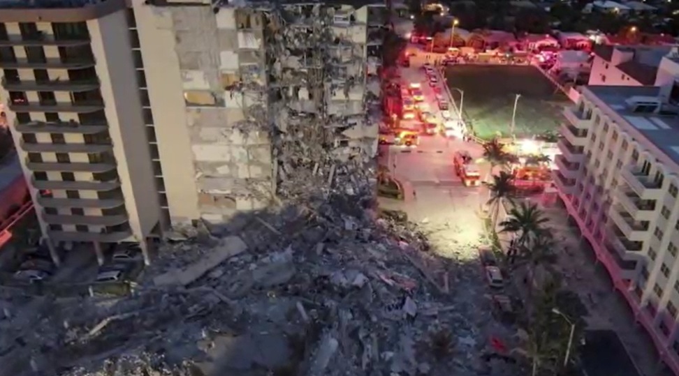 ผู้เชี่ยวชาญวิเคราะห์สาเหตุคอนโดมิเนียมสูง 12 ชั้นที่ไมอามี่พังถล่ม