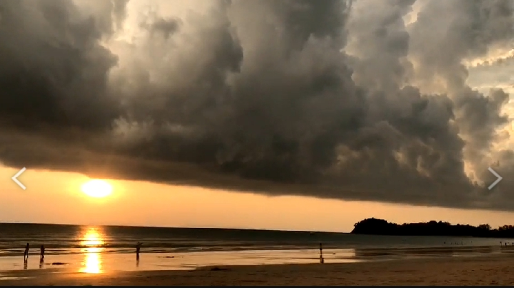 เปิดคลิป! กลุ่มเมฆมหึมา ก่อตัวเหนือเกาะลันตา เปิดคลิป! กลุ่มเมฆมหึมา ก่อตัวเหนือเกาะลันตา