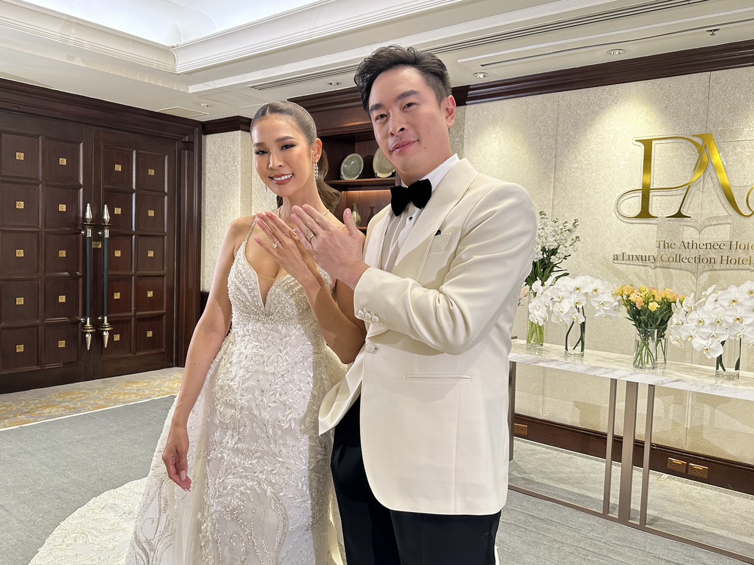 “ปาย สิตางค์-นิก ธนิก” เข้าพิธีวิวาห์หวานชื่น ให้คำมั่นอยู่เคียงกัน ลั่น ยังไม่พร้อมมีทายาท