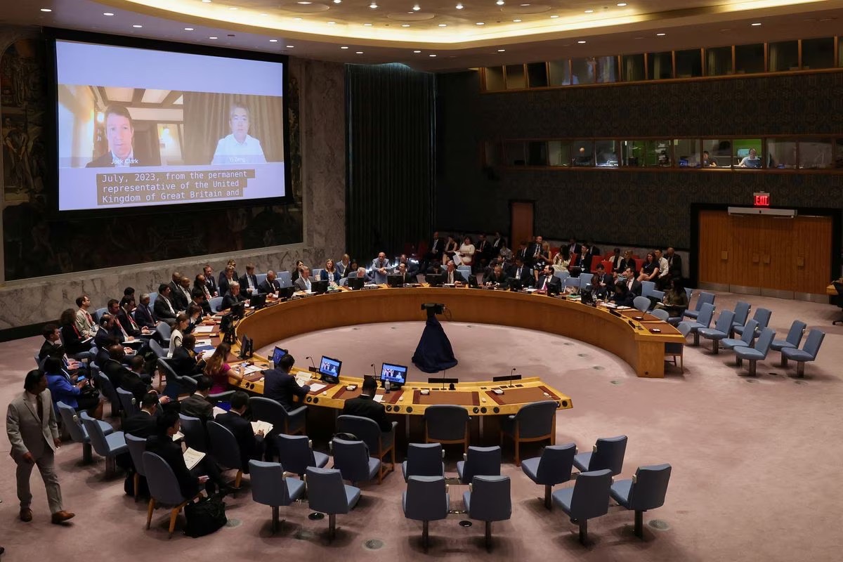 UNSC จัดประชุมหารือเรื่องความเสี่ยงของปัญญาประดิษฐ์ AI ครั้งแรก UNSC จัดประชุมหารือเรื่องความเสี่ยงของปัญญาประดิษฐ์ AI ครั้งแรก