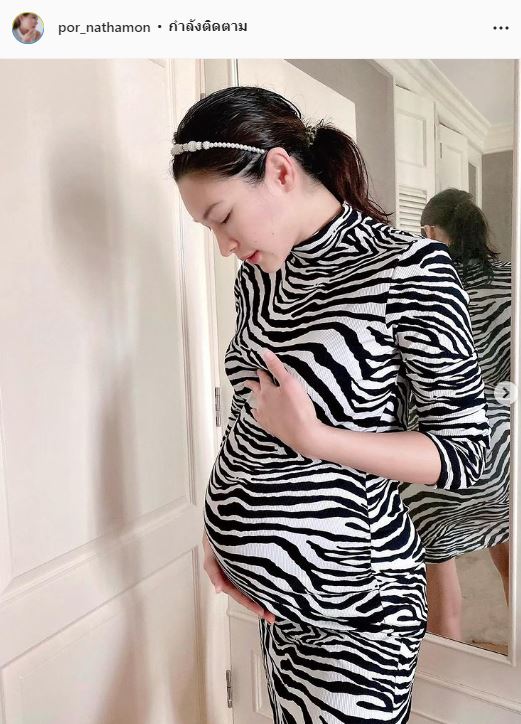 “ปอ ณฐมน” คลอดลูกสาว “พิพพราว” สุดปลื้ม ถอดแบบคุณพ่อมาเป๊ะ