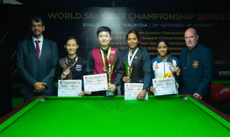 'แอม นครปฐม' ปล่อยทีเด็ดชนะอินเดียคว้าแชมป์สนุกเกอร์6แดงโลก 'แอม นครปฐม' ปล่อยทีเด็ดชนะอินเดียคว้าแชมป์สนุกเกอร์6แดงโลก