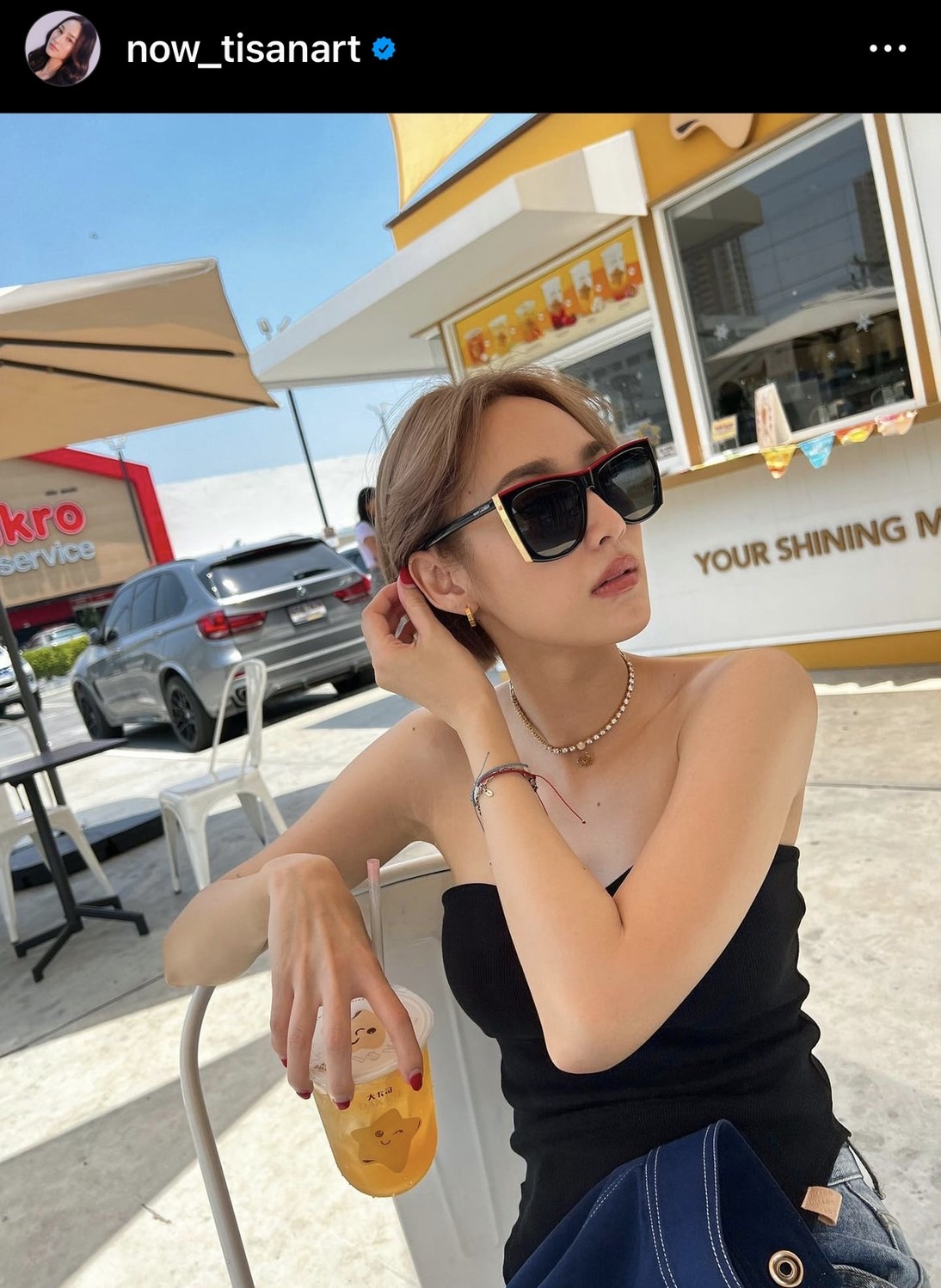 นาว หั่นผมสั้น สวยสะบัด!!  แฟนหนุ่ม นิว ขอมีส่วนร่วมช่วยตัดผมให้ก่อน