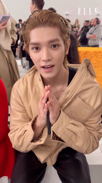 หล่อรู้งาน!! 'แทยง NCT' ทักทายสวัสดีครับ จากปารีสแฟชั่นวีค ถึงแฟนๆ ไทย หล่อรู้งาน!! 'แทยง NCT' ทักทายสวัสดีครับ จากปารีสแฟชั่นวีค ถึงแฟนๆ ไทย