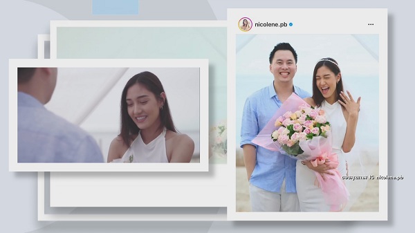 “นิโคลีน พิชาภา” เล่าโมเมนต์วินาทีถูกแฟนหนุ่มขอแต่งงาน  (มีคลิป)