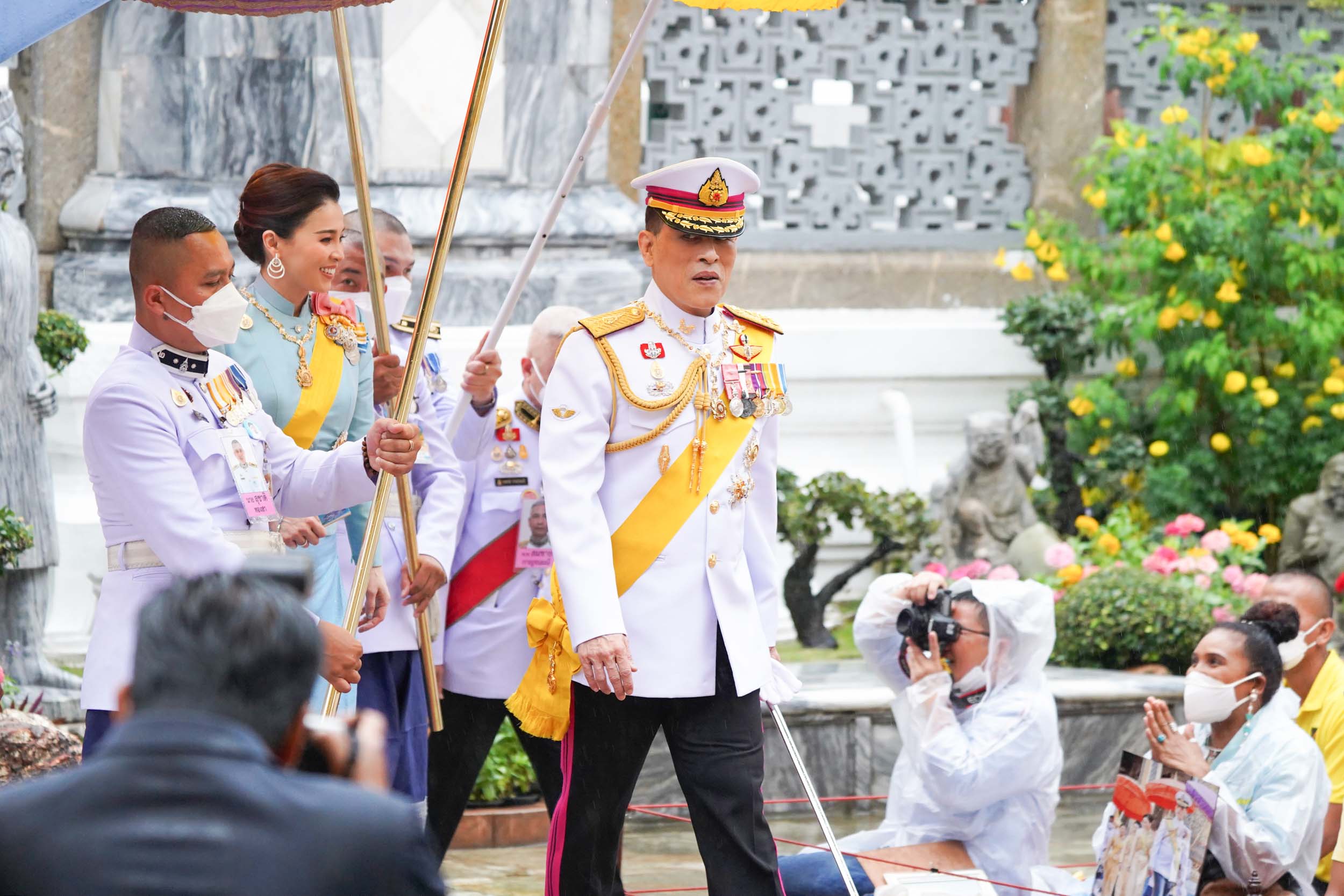 ในหลวง เสด็จฯพระราชพิธีมหามงคลเฉลิมพระชนมพรรษา 90 พรรษา สมเด็จพระพันปีหลวง