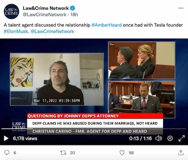 อดีตเอเย่นต์ยืนยัน!! ‘แอมเบอร์ เฮิร์ด’ คบ ‘อีลอน มัสก์’ แต่จะคืนดี ‘จอห์นนี่ เดปป์’ ด้วย อดีตเอเย่นต์ยืนยัน!! ‘แอมเบอร์ เฮิร์ด’ คบ ‘อีลอน มัสก์’ แต่จะคืนดี ‘จอห์นนี่ เดปป์’ ด้วย