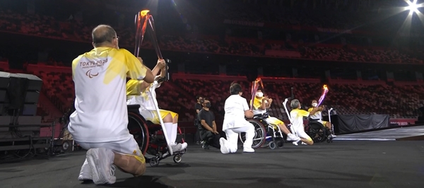 พิธีเปิดกีฬา โตเกียว 2020 พาราลิมปิก เกมส์ พิธีเปิดกีฬา โตเกียว 2020 พาราลิมปิก เกมส์