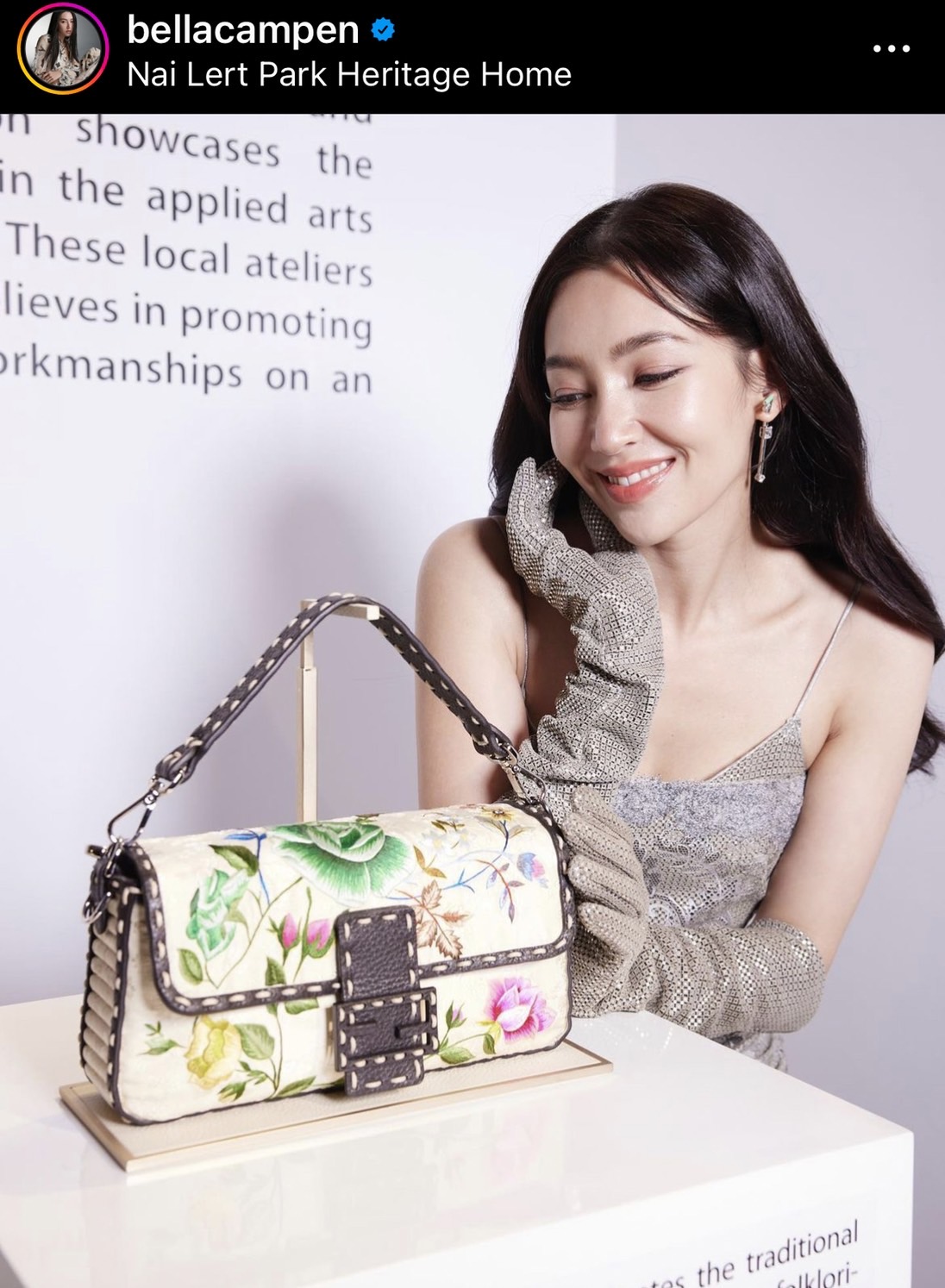 เบลล่า ออกงานในฐานะ  Friend of FENDI สวยดุจเจ้าหญิง