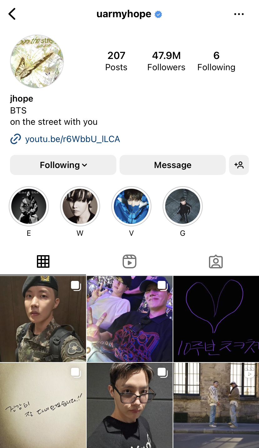 ศิลปิน K-pop ที่มียอดฟอล IG มากที่สุด