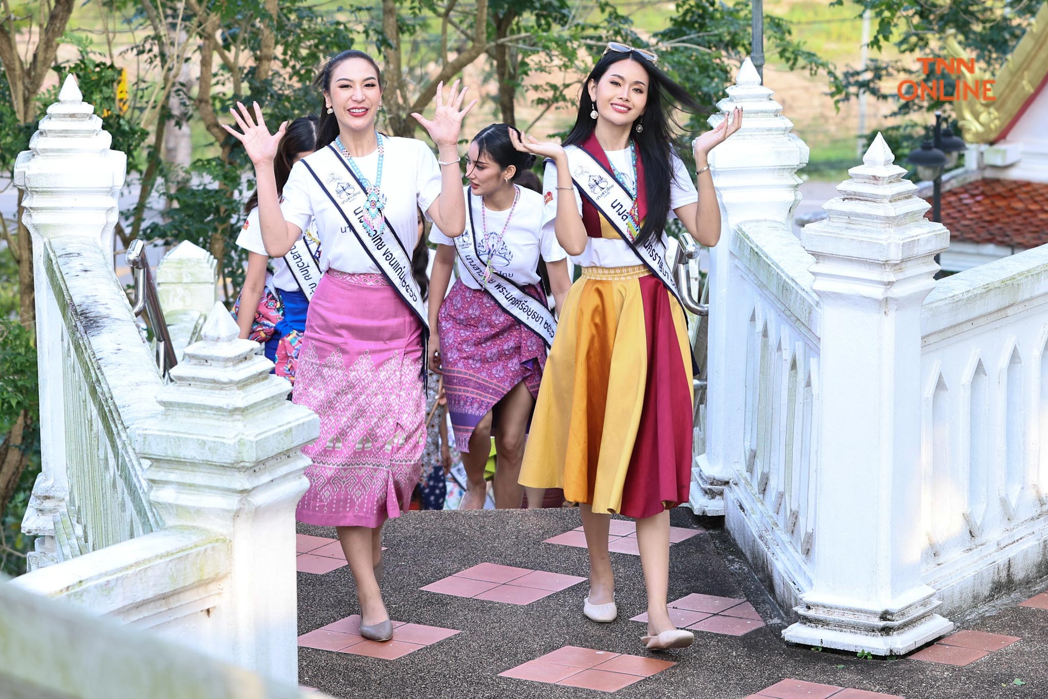 น่ารักสมวัยนางสาวไทย 2566 สักการะศาลหลักเมืองพัทลุงเสริมสิริมงคลกิจกรรมเก็บตัววันแรก