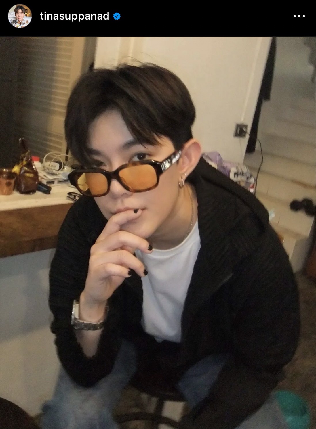 ติ๊นา ศุภนาฎ ออกมายอมรับ ว่าเจ้าตัวคือ ดาราสาวหล่อ ต. ในข่าวอุบัติเหตุ