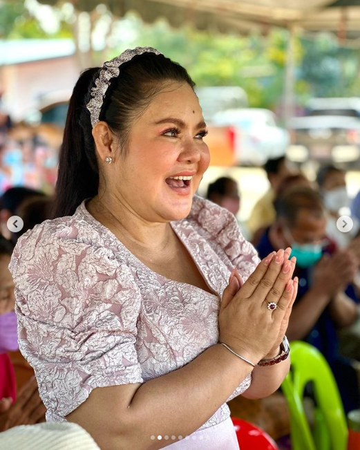 “ฮาย อาภาพร” ทำบุญหนักพักผ่อนน้อย จนมีปัญหาดวงตา (มีคลิป)