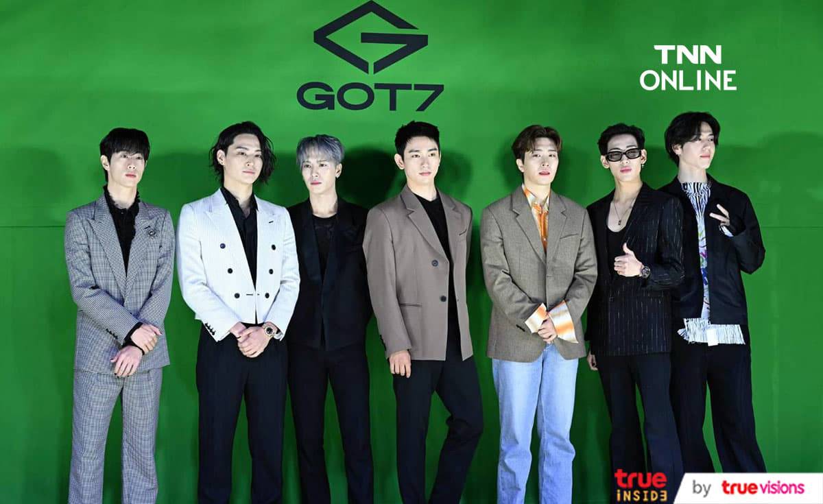 สิ้นสุดการรอคอย! สมาชิกวง GOT7 ทั้ง 7 คนคัมแบ็คพร้อมหน้าเพื่อร่วมงานแถลงข่าวโปรโมทซิงเกิลและมินิอัลบั้มชุดใหม่ สิ้นสุดการรอคอย! สมาชิกวง GOT7 ทั้ง 7 คนคัมแบ็คพร้อมหน้าเพื่อร่วมงานแถลงข่าวโปรโมทซิงเกิลและมินิอัลบั้มชุดใหม่