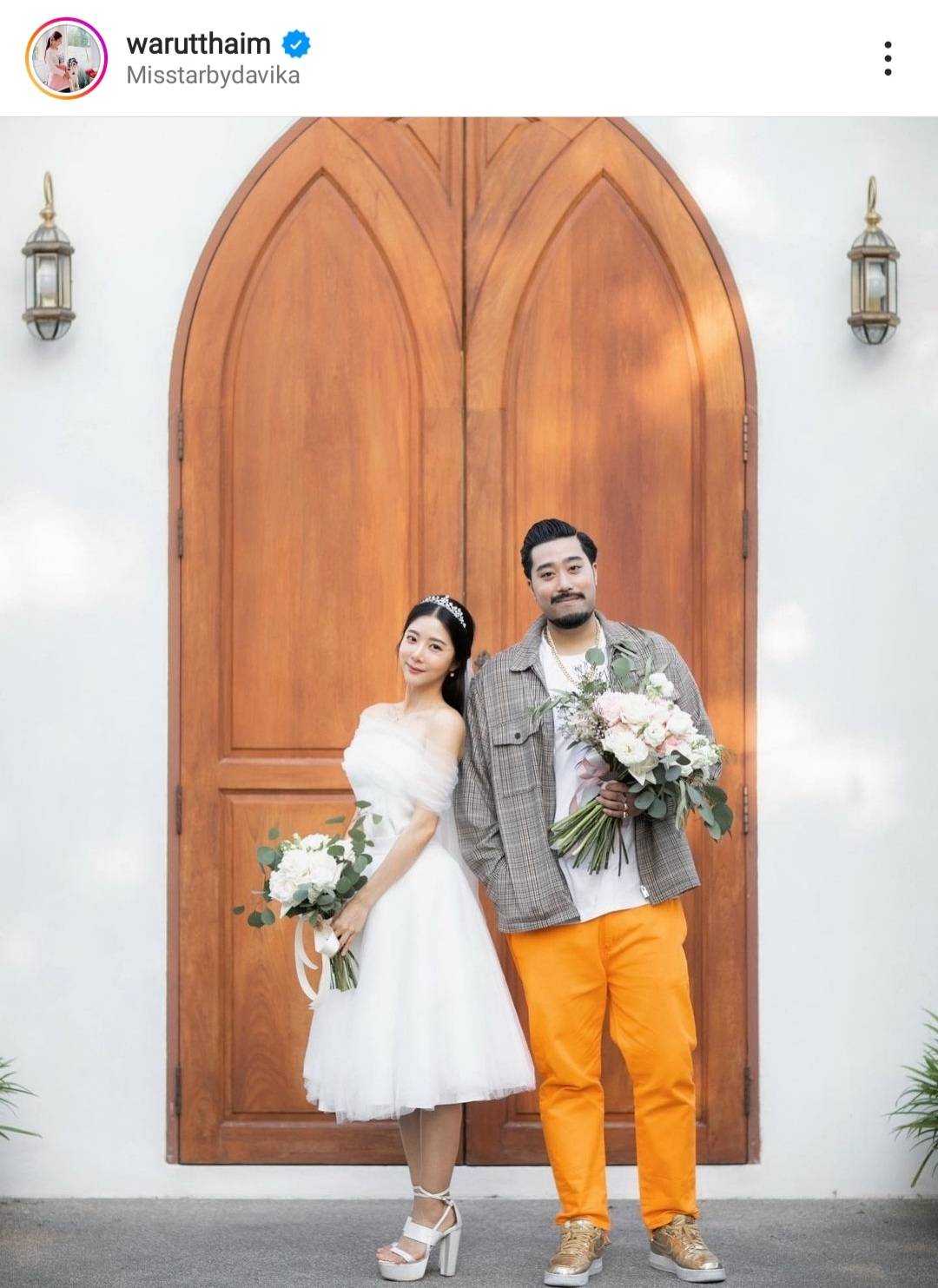 เนย วรัฐฐา ควงสามี ฤกธิ์ กาไชย เผยเรื่องราวชีวิตหลังแต่งงาน