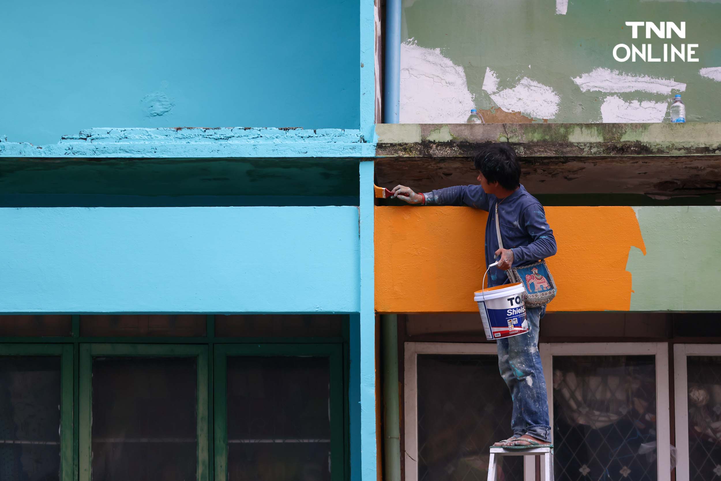 ชัชชาติทาสีปรับภูมิทัศน์ อาคารริมคลองผดุงกรุงเกษมมุ่งสู่โซนระดับโลก ชัชชาติทาสีปรับภูมิทัศน์ อาคารริมคลองผดุงกรุงเกษมมุ่งสู่โซนระดับโลก