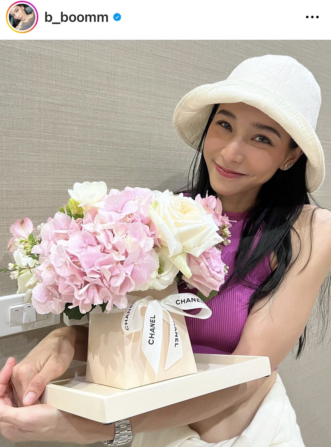 บูม สุภาพร ปลื้มแฟน ๆ ร่วมกันทำโปรเจกต์ฉลองวันเกิด 