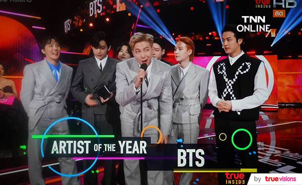 BTS กวาดเรียบครบ 3 สาขาที่ได้เข้าชิงเวที American Music Awards ปี 2021 BTS กวาดเรียบครบ 3 สาขาที่ได้เข้าชิงเวที American Music Awards ปี 2021