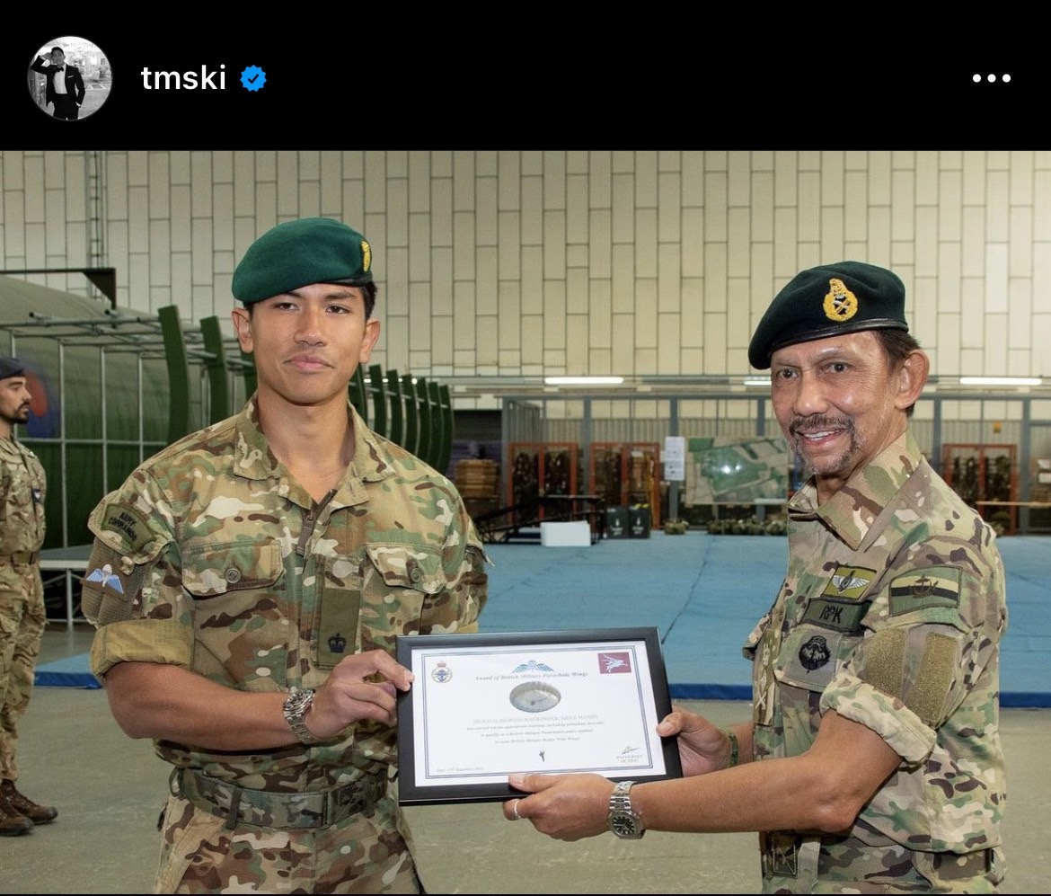 แฟนคลับกรี๊ด!! มิว นิษฐา เที่ยวสิงคโปร์เผยภาพกระทบไหล่เจ้าชายบรูไน