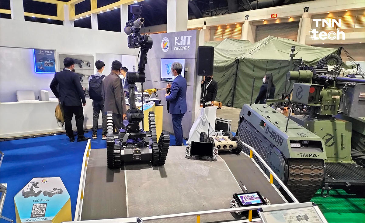 ไทยไม่น้อยหน้า! งาน Defense & Security 2022 พบผู้พัฒนาอาวุธไทยเพียบ ไทยไม่น้อยหน้า! งาน Defense & Security 2022 พบผู้พัฒนาอาวุธไทยเพียบ
