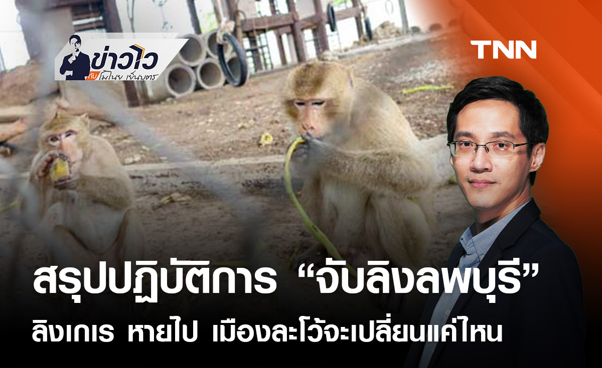  ปฏิบัติการ "จับลิงลพบุรี" ย้ายบ้านใหม่ : ข่าวไวกับโมไนย เย็นบุตร