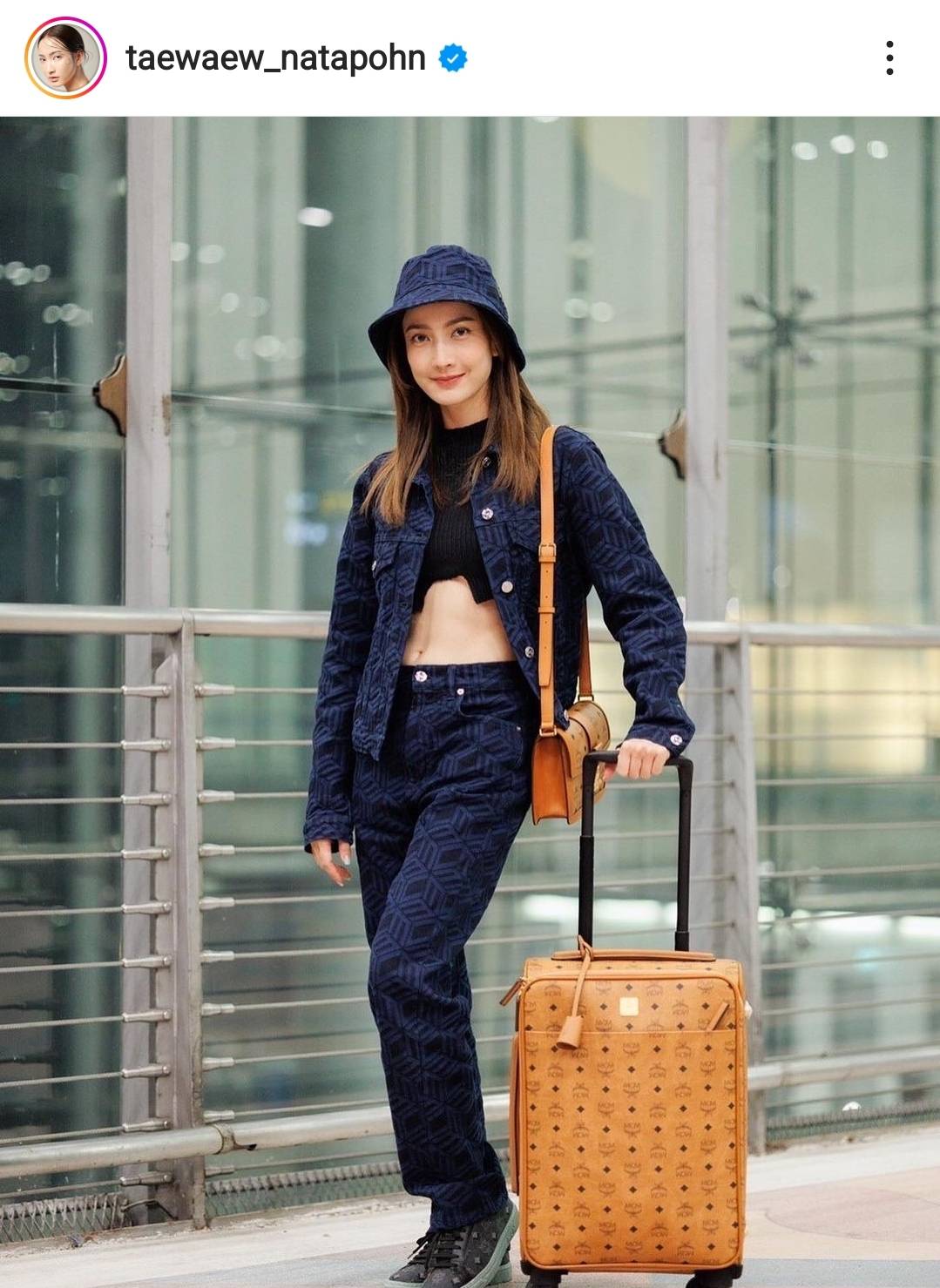 แต้ว ณฐพร อวดแฟชั่นแบรนด์หรู ก่อนบินลัดฟ้าไปกรุงโซล