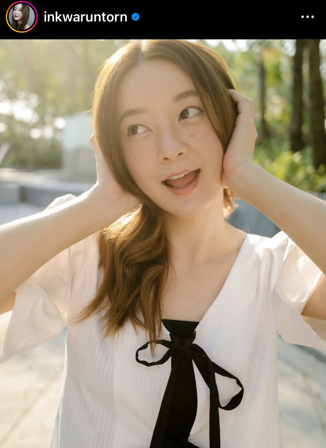 อิ้งค์ วรันธร ยิ้มเขิน รีบมีแฟนแล้วเป็นหนุ่มนอกวงการ