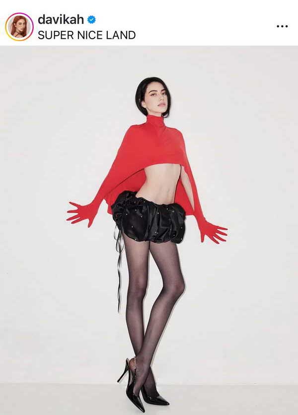 เฉียบ! ใหม่ ดาวิกา โพสท่าอวดเอวบางเฉียบ! ทำแฟนๆห่วง แห่คอมเมนต์สนั่นไอจี