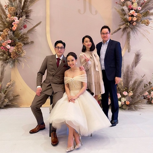 จอย ชลธิชา ควงแฟนหนุ่ม โต้ง เข้าพิธีหมั้นหมาย