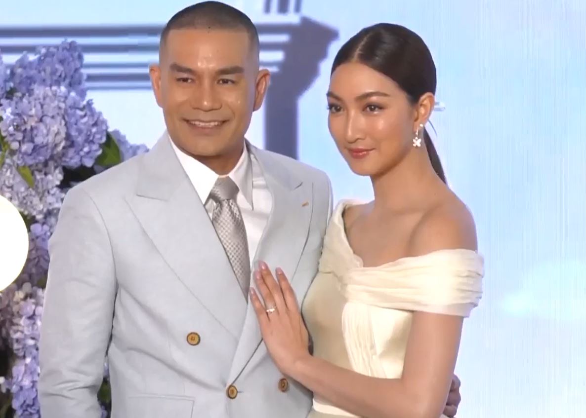 แพนเค้ก จูงมือ สารวัตรหมี ฉลองวิวาห์ชื่นมื่นอบอวลไปด้วยความรัก