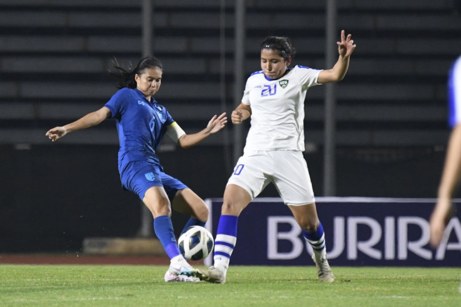 ผลฟุตบอลหญิง U20 ชิงแชมป์เอเชีย 2024 รอบคัดเลือก กลุ่มอี นัดแรก ไทย พบ อุซเบกิสถาน