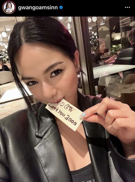 กวาง โพสต์หวานถึง ไฮโซเฮ้าส์ ดูแลดีทุกอย่าง ระหว่างเที่ยวต่างประเทศด้วยกัน กวาง โพสต์หวานถึง ไฮโซเฮ้าส์ ดูแลดีทุกอย่าง ระหว่างเที่ยวต่างประเทศด้วยกัน