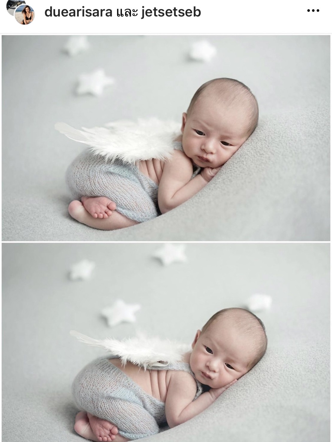 ดิว อริสรา อวดภาพน่ารัก น้องไซลาส ครบ 1 เดือน หลายอารมณ์ใน 5 นาที ดิว อริสรา อวดภาพน่ารัก น้องไซลาส ครบ 1 เดือน หลายอารมณ์ใน 5 นาที