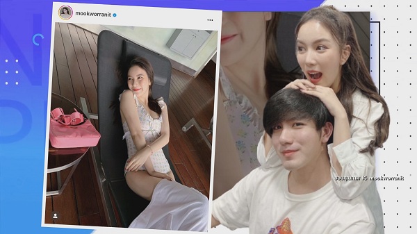 “เมฆ จิรกิตติ์” หวง “มุก” ใส่ชุดว่ายน้ำ เผยหัวใจยังไม่โฟกัส  (มีคลิป)