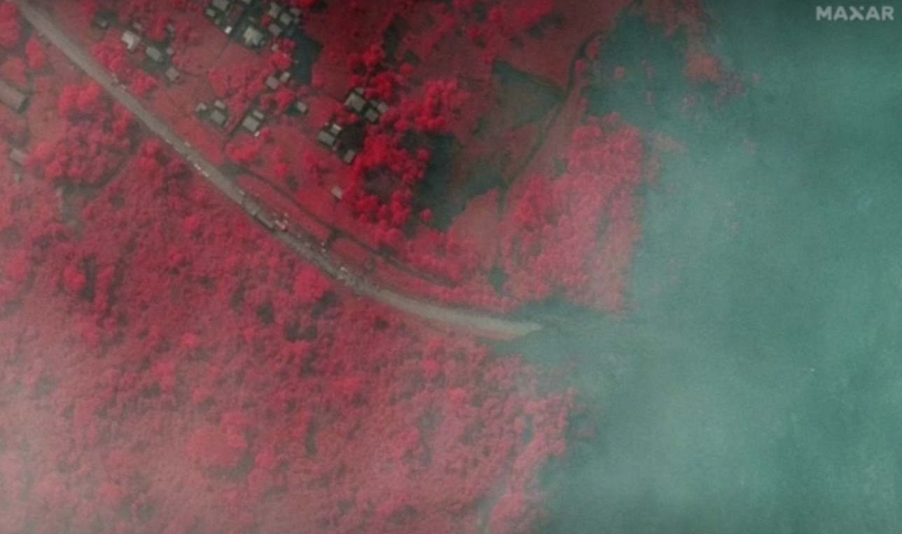 เปิดภาพสุดสะพรึง ‘ลาวาสีแดง’ ดั่งเลือดท่วมเมืองในคองโก 