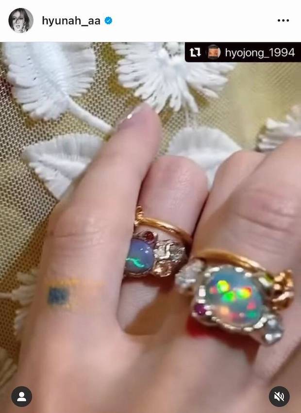 รักสุกงอม!! คู่รักไอด้อล ‘ฮยอนอา - ดอว์น’ จ่อสละโสดอีกคู่หลังฝ่ายชายขอหมั้น