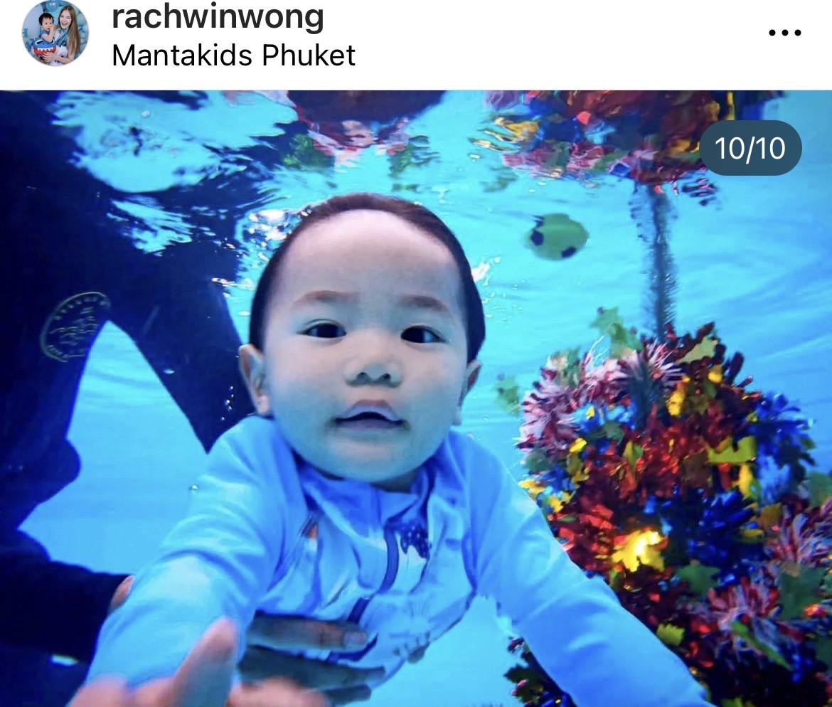 เก่งเกินวัย “น้องทะเล” ดำน้ำถ่ายภาพพร้อม “พ่อตูน-แม่ก้อย”