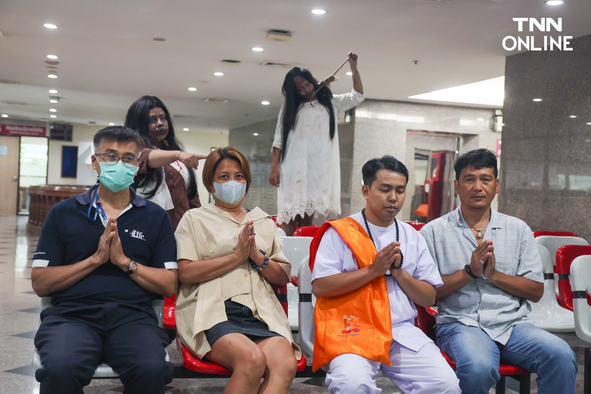 หนีผีมาให้เลือด สีสันบริจาคเลือดรับเทศกาลฮาโลวีน หนีผีมาให้เลือด สีสันบริจาคเลือดรับเทศกาลฮาโลวีน