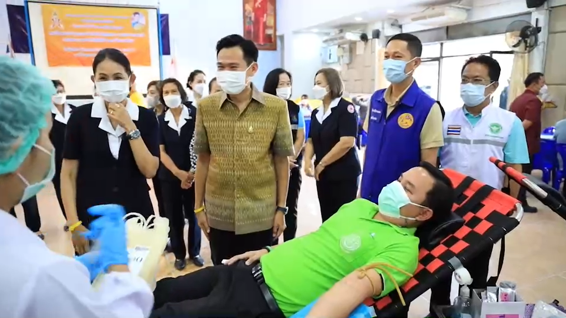ชาวอยุธยา ร่วมใจบริจาคโลหิต-อวัยวะ ถวายเป็นพระราชกุศลแด่ พระองค์ภา 