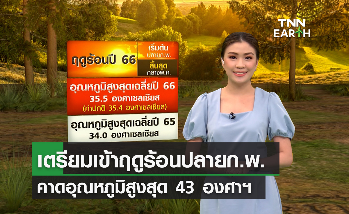 ไทยเตรียมเข้า “ฤดูร้อน” ปลายก.พ. คาดปีนี้ร้อนกว่าปีที่แล้ว