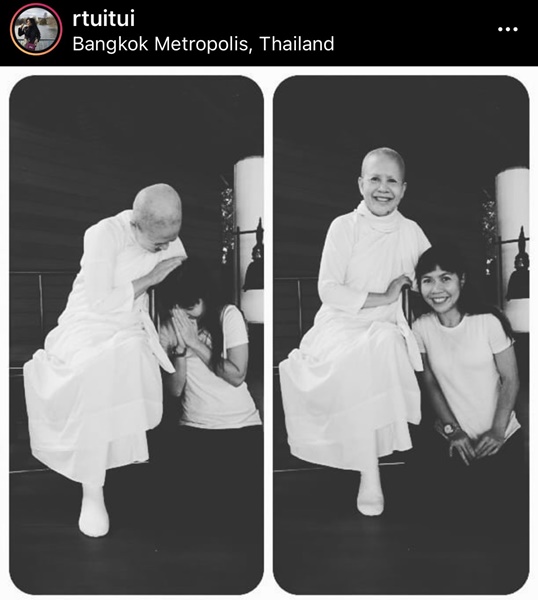 ตุ๊ยตุ่ย พุทธชาด เสียงสั่นเครือ อ่านข่าวการคืนสู่ธรรมชาติของ แม่ชีศันสนีย์ เสถียรสุต ตุ๊ยตุ่ย พุทธชาด เสียงสั่นเครือ อ่านข่าวการคืนสู่ธรรมชาติของ แม่ชีศันสนีย์ เสถียรสุต