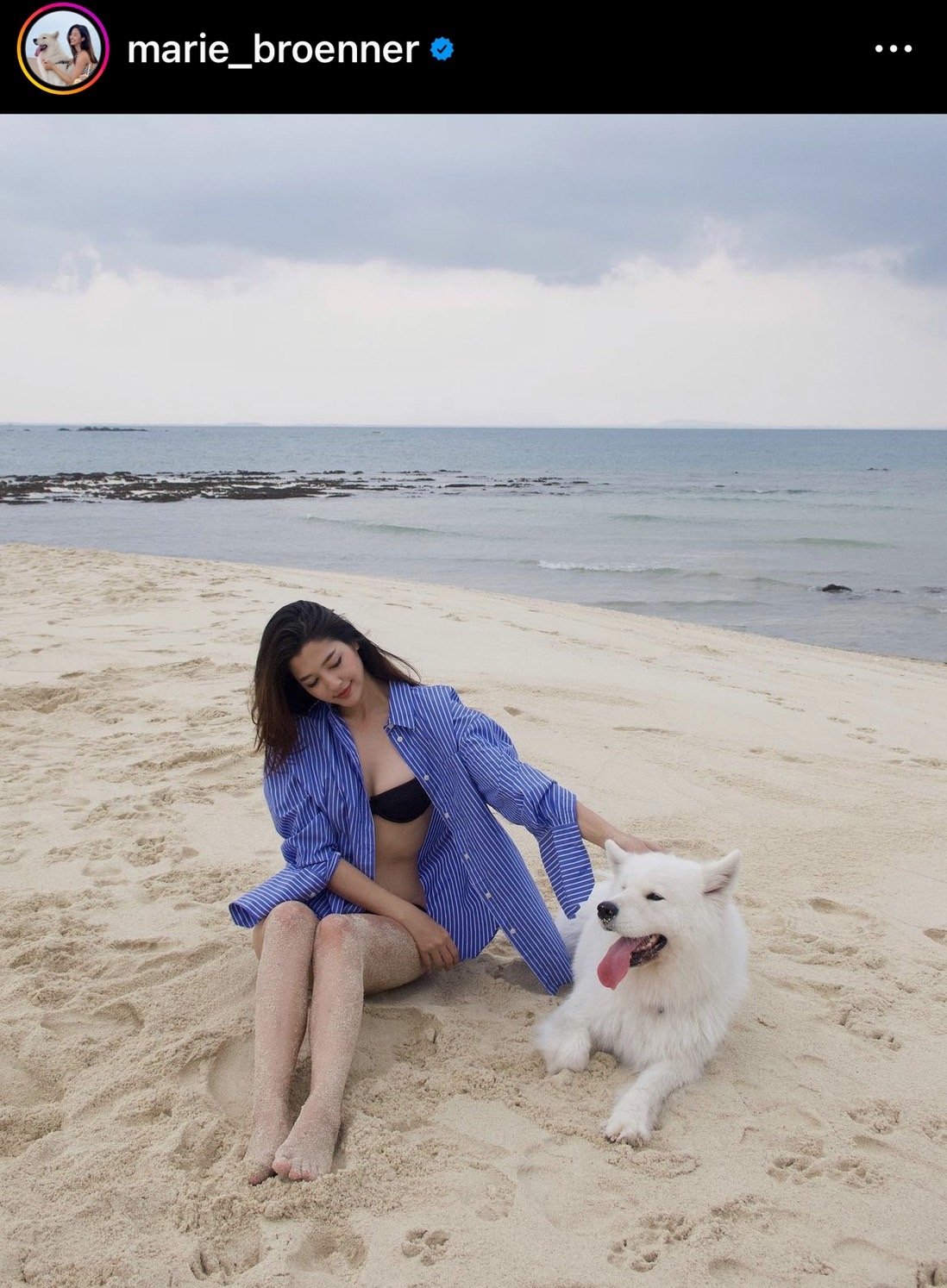 มารี เที่ยวทะเลโพสต์ภาพสุดชิล แต่สะดุดคอมเมนต์ของสาว พัดพัด ที่บอกว่า โสดแล้วสวยมากกก 