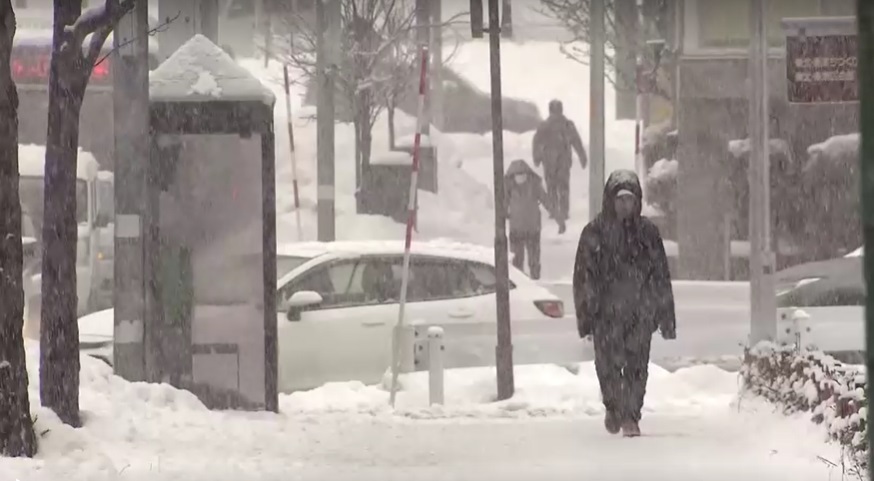 ญี่ปุ่นเผชิญสภาพอากาศหิมะตกหนัก-รถไฟประกาศยุติให้บริการบางเส้นทาง ญี่ปุ่นเผชิญสภาพอากาศหิมะตกหนัก-รถไฟประกาศยุติให้บริการบางเส้นทาง