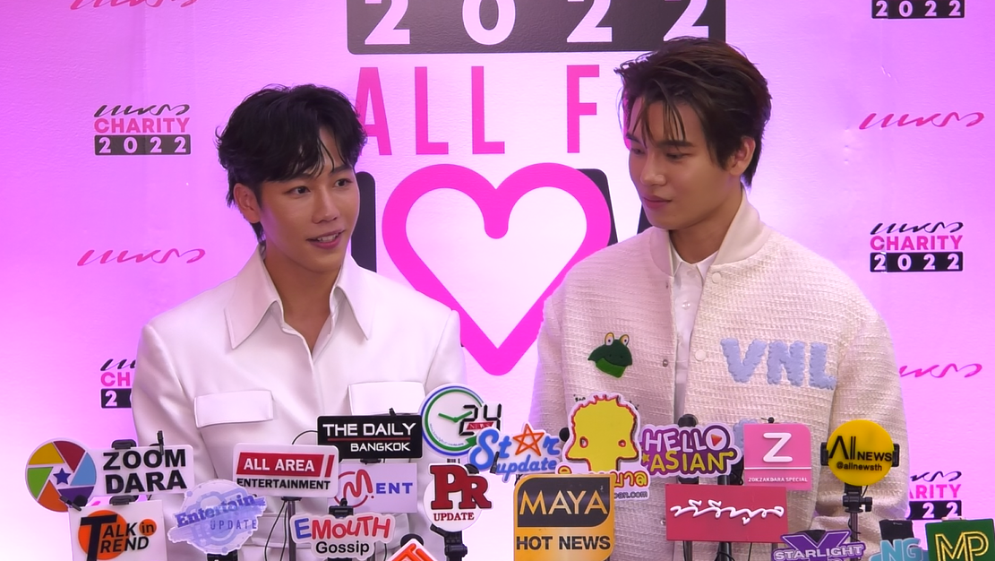 หยิ่น-วอร์เชิญชวนแฟนคลับรับชมซีรีส์เรื่องใหม่ พร้อมอัปเดตงานแฟนมีตติ้งที่จะจัดขึ้นในเดือนหน้า 