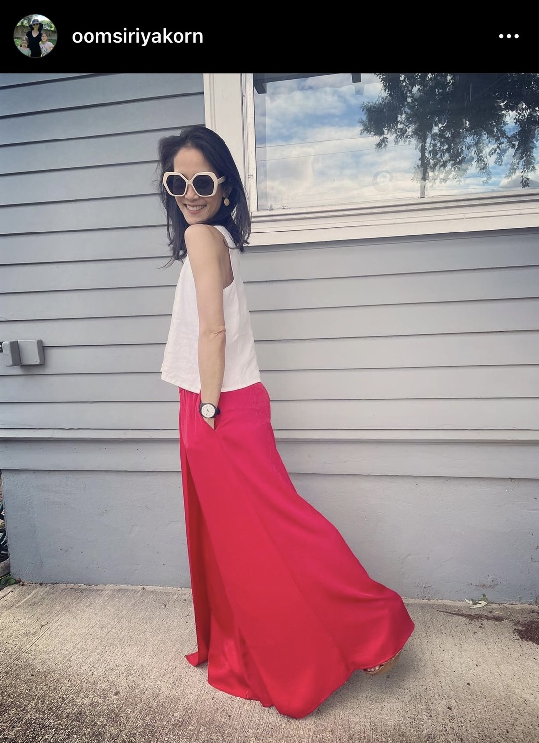 ฟาดเคราะห์ท้ายปี อุ้ม สิริยากร โดนพายุถล่มต้นไม้ทับโรงรถที่บ้านพัง!