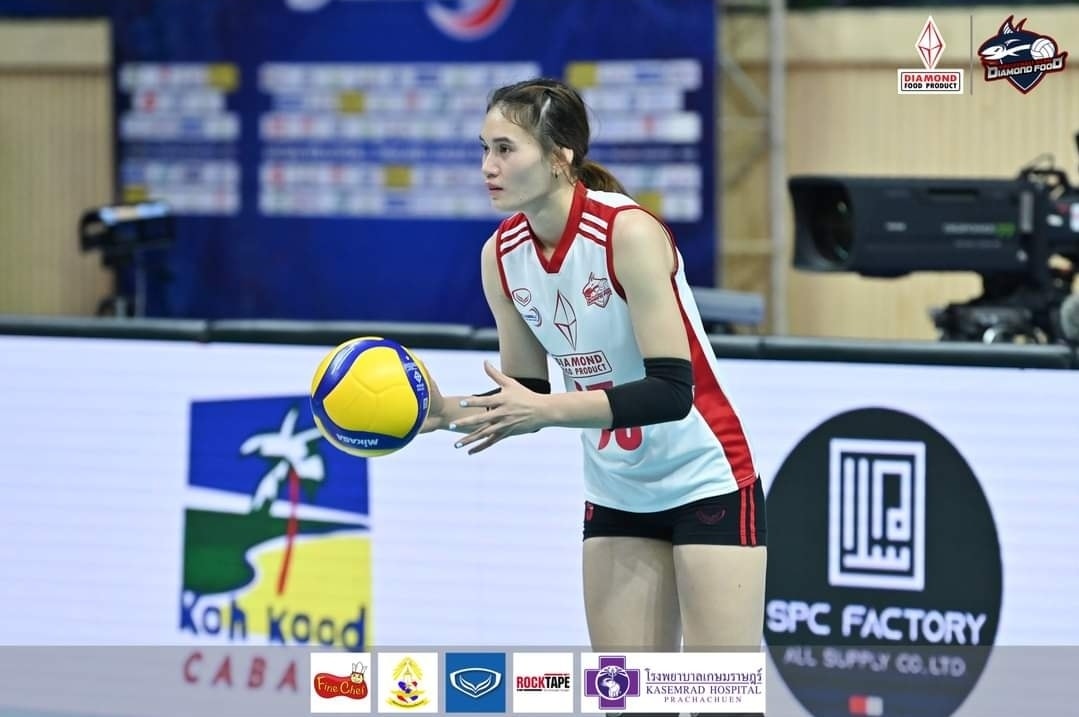 'ไดมอนด์ฟู้ดฯ' คอนเฟิร์มปล่อย 'กาญจนา' ลุยลูกยางลีกเวียดนาม