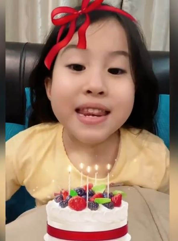 น้องมายู ทำคลิปอวยพรวันเกิดให้ ปะป๊าหนุ่ม