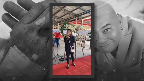 “ตั๊ก ศิริพร” ร้องเพลงทั้งน้ำตา อาลัยถึงพี่ชาย “โป๊งเหน่ง เชิญยิ้ม”   (มีคลิป)