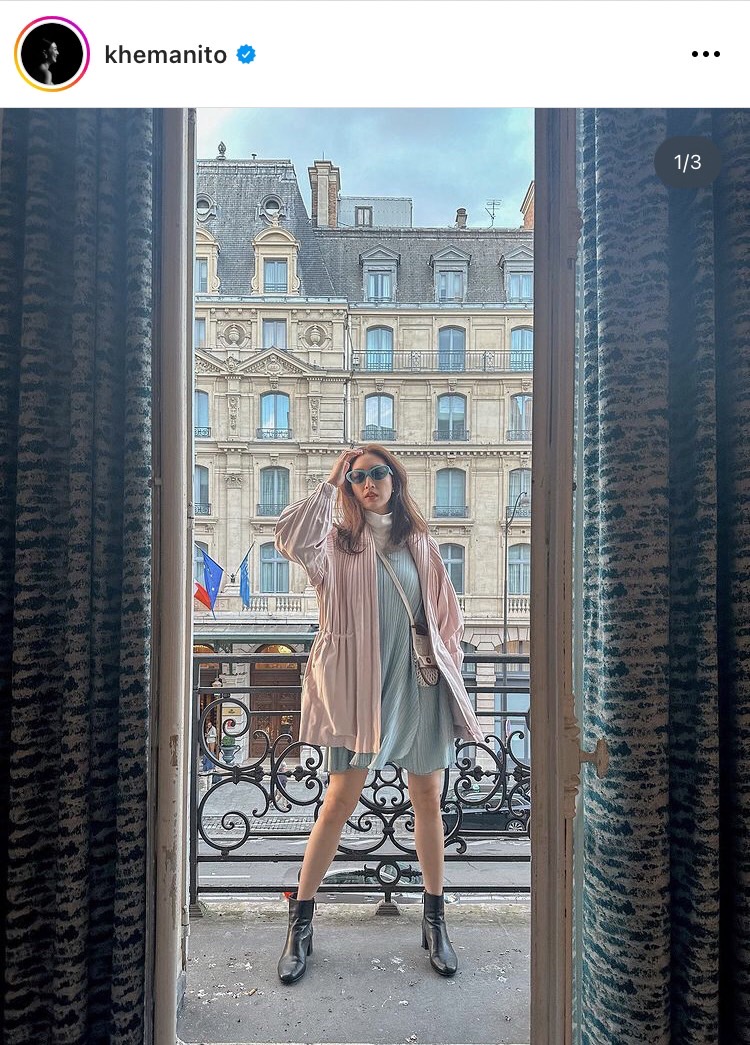 แพนเค้ก โชว์ความปัง! เดินแบบนำแบรนด์ผ้าไทยขึ้นรันเวย์ระดับโลก 